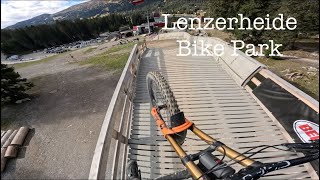 Full lap at Lenzerheide Bike Park [upl. by Anaek]