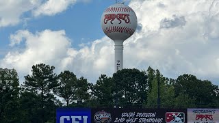 Carolina Mudcats Baseball amp Five County Stadium Zebulon NC [upl. by Levitt]