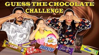 CHOCOLATE CHALLENGE I GUESS THE CHOCOLATE CHALLENGE [upl. by Readus]