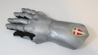 How to make Gauntlets with craft foam [upl. by Cymbre742]