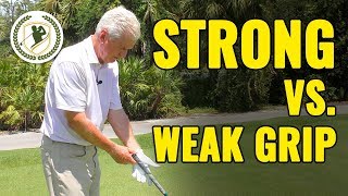 Two Golf Grips Strong vs Weak THE WINNER [upl. by Arrej]