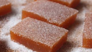 Fresh Peach Candy  Peach Gelee Recipe  Jellied Peach Sweets [upl. by Etnaik]