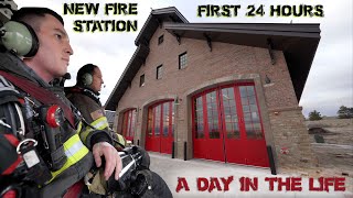 First 24 Hours in a New Fire Station  A Day in the Life [upl. by Pentheam]