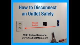 How to Disconnect an Outlet [upl. by Jillane]