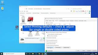 Lexmark Print Driver  Set DoubleSingle sided Prints [upl. by Namie]