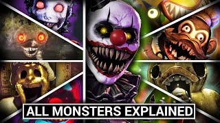 All Monsters in Dark Deception Chapter 13 Explained [upl. by Pelpel]