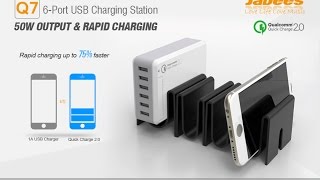 Lifestyle Collection from Jabees Q7 Multiple USB Charger [upl. by Edmanda]