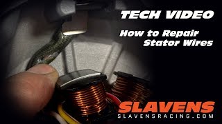 Howto Repair Stator Wires [upl. by Etsirk]