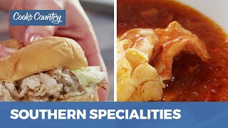 How to Make Tennessee Pulled Turkey Sandwiches and Eastern North Carolina Fish Stew [upl. by Eadith]