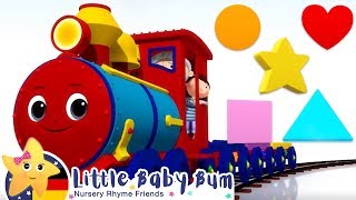 Das ZugLied  Kinderlieder und Cartoons  Little Baby Bum  Moonbug Kids Deutsch [upl. by Nylzzaj401]