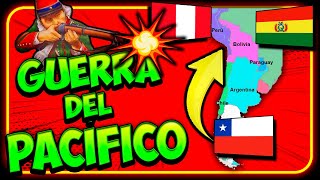 CHILE invade BOLIVIA y PERÚ 💥 Guerra del Pacífico 18791884 [upl. by Morril]