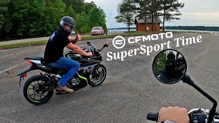 2022 CFMOTO 300SS Ride amp Performance Review [upl. by Bridge]