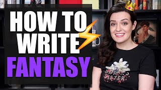 10 BEST Tips for Writing FANTASY [upl. by Sadirah]