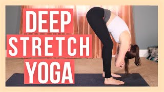 45 min Slow Flow DEEP STRETCH Yoga for Flexibility  STRETCH amp RELAX [upl. by Adaline]