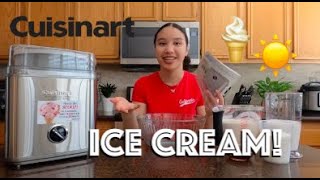 Cuisinart Frozen YogurtSorbet amp Ice Cream Maker ICE30 Series Review  NK Cookery [upl. by Hopper]