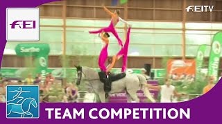 FEI World Vaulting Championships 2012  Le Mans  Team Competion [upl. by Lanti541]