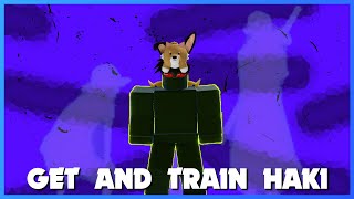 How to Get and Train Haki  Blox Fruits [upl. by Anrahc]