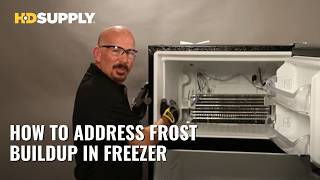 How to Address Frost Buildup in Freezer  HD Supply [upl. by Coster994]