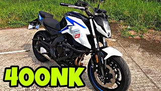 CFMOTO NK400 FULL REVIEW [upl. by Thissa]