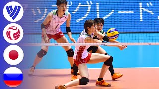 Japan vs Russia  Full Match  Womens Volleyball World Cup 2015 [upl. by Nilram]