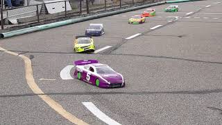 14 scale rc oval race 2 [upl. by Waltner]