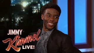 Chadwick Boseman on Playing Black Panther [upl. by Heyer]