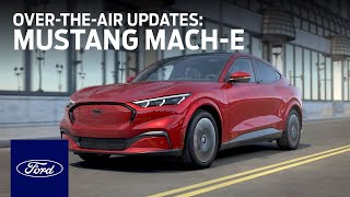 Knowing Your Mustang MachE OvertheAir Updates  Mustang MachE  Ford [upl. by Mobley261]