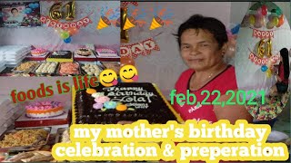 MY MOTHER 61st BIRTHDAY🎂🎉super late upload Ann bicolana vlog vlog31 [upl. by Axel]