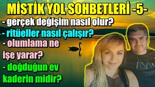 DİDEM ve CEM ile MİSTİK YOL Sohbetleri 5 mistikyol didemçiloğlu cemçiloğlu [upl. by Yllatan]