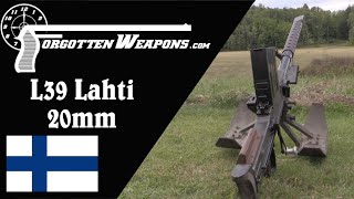 20mm Lahti L39 Antitank Rifle Shooting amp History [upl. by Ynatil]