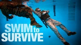 Marines Swim to Survive [upl. by Anileda]