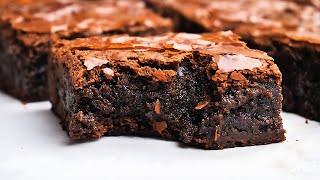 The Best Fudgy Brownies Recipe  Simple Way Of Making The Perfect Fudgy Brownies [upl. by Mill]