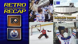 Gretzky Messier win Stanley Cup in Game 7  Retro Recap  Flyers vs Oilers [upl. by Nadual]