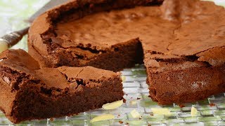 Chocolate Almond Torte Recipe Demonstration  Joyofbakingcom [upl. by Ailegra]