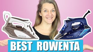 Best Rowenta Iron  Steamforce Focus amp First Class Steam Iron Comparison [upl. by Anirret]