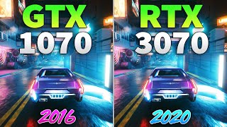 GTX 1070 vs RTX 3070  4 Years Difference [upl. by Lachlan896]