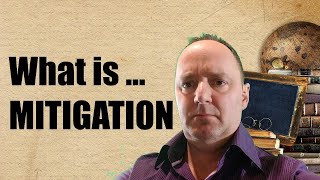 What is Mitigation legal terminology explained [upl. by Wandy]