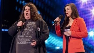 Opera duo Charlotte amp Jonathan  Britains Got Talent 2012 audition  UK version [upl. by Daigle]