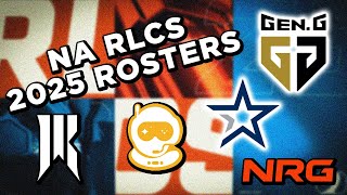 EVERY NA RLCS 2025 roster change [upl. by Nesbitt540]