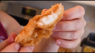 How to make light amp Crispy Fried Fish  Batter for Fish n Chips Recipe  Filmed on Caseys Birthday [upl. by Olenolin]