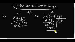 Comment calculer facilement la division en système binaire [upl. by Sokcin]