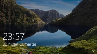 Windows 10 Açılış Ekranı Değiştirme [upl. by Lletnom]