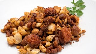 Receta de migas manchegas  Karlos Arguiñano [upl. by Kei879]