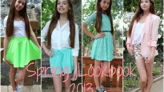 ☼ Spring Lookbook 2013 ☼ [upl. by Volding885]