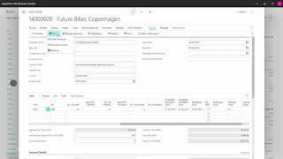 Creating Production Orders from Sales Orders  Microsoft Dynamics 365 Business Central [upl. by Kondon]