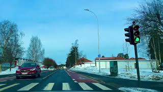 Oslo street views A Relaxing Drive through Lambertseter Oslo Norway [upl. by Goldman]