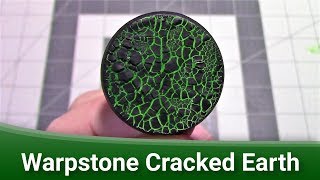 Warpstone Cracked Earth Bases  Painting Guide [upl. by Yenrab]