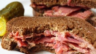 Easy Homemade Pastrami  How to Turn Corned Beef Into Pastrami [upl. by Ilime540]