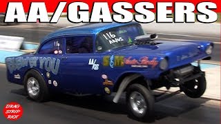 Ohio Outlaw AA Gassers Nostalgia Drag Racing [upl. by Ravo631]