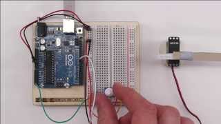 Arduino Projekte Servo ansteuern [upl. by Stambaugh]